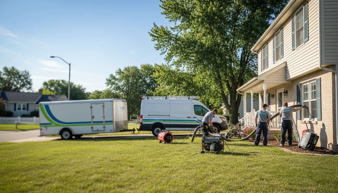 Flooded Basement Restoration And Cleanup With Repair in Crivitz, WI near me